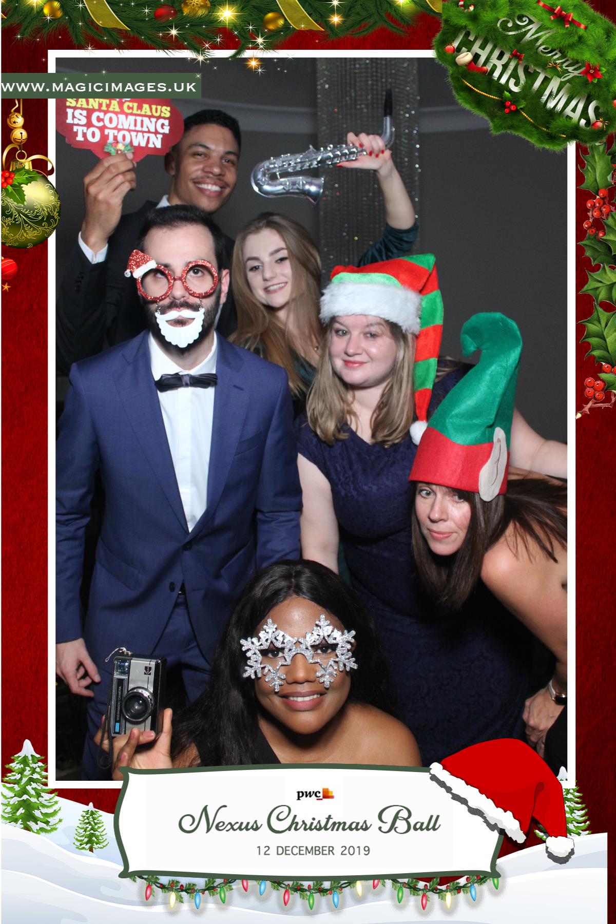 PWC Christmas Ball  | View more photos from the event at gallery.magicimages.uk/u/MagicImages/PWC-Christmas-Ball